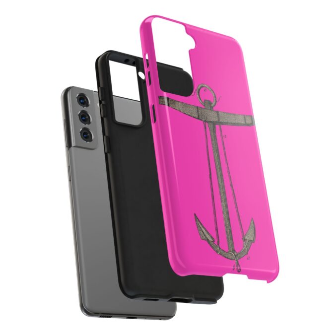 18th C. Anchor Phone Case - Bright Magenta - Image 86