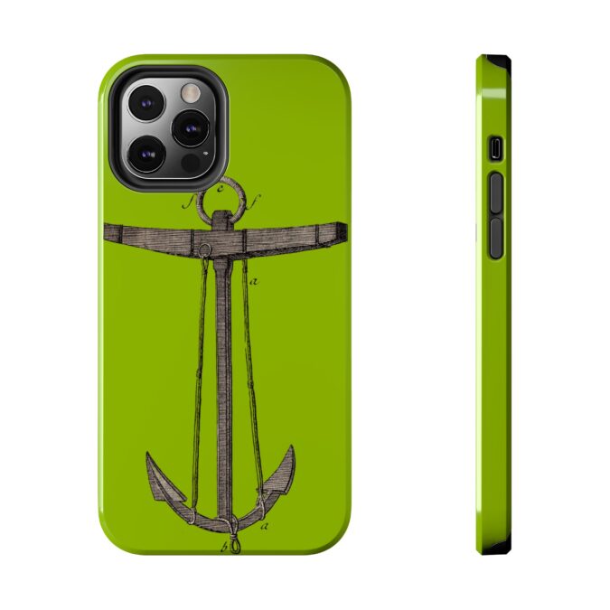 18th C. Anchor Phone Case - Lime Green - Image 21