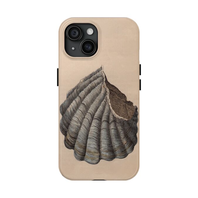 19th C. Blue & Brown Shell Phone Case - Image 53