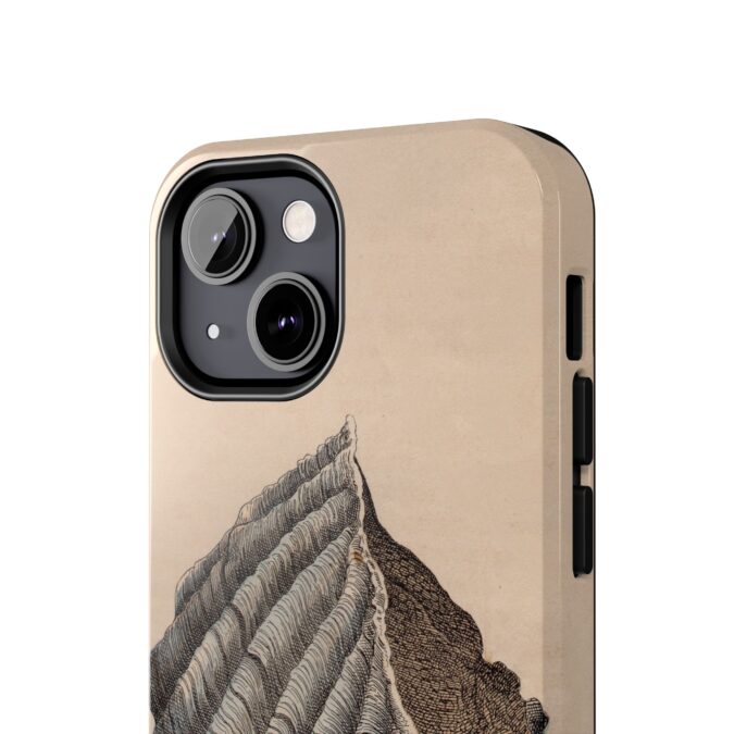 19th C. Blue & Brown Shell Phone Case - Image 36