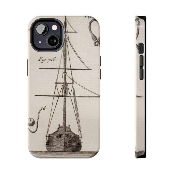 18th C.  Sailboat Phone Case - Image 29