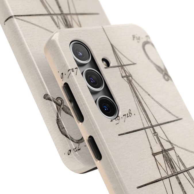 18th C.  Sailboat Phone Case - Image 69