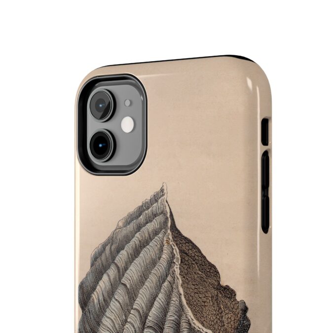 19th C. Blue & Brown Shell Phone Case - Image 4