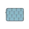 Anchor Laptop Sleeve - Pale Blue