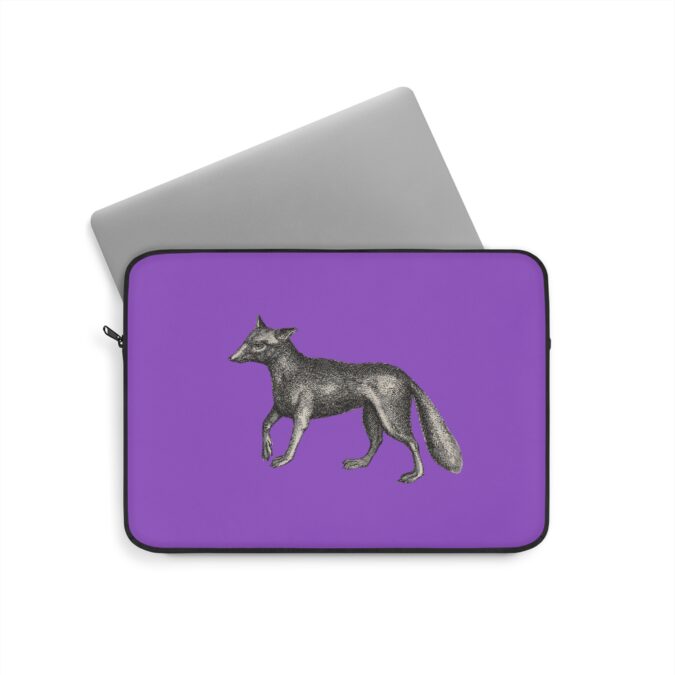 Fox Laptop Sleeve - Violet - Image 5
