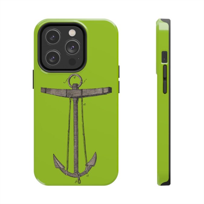 18th C. Anchor Phone Case - Lime Green - Image 47