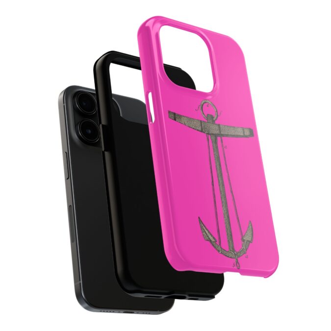 18th C. Anchor Phone Case - Bright Magenta - Image 60