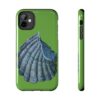 Blue Shell Phone Case - Lime Green