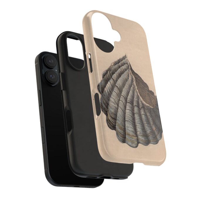 19th C. Blue & Brown Shell Phone Case - Image 77