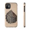 19th C. Blue & Brown Shell Phone Case