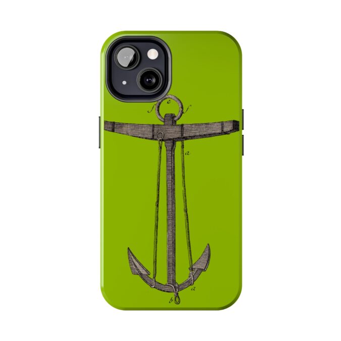 18th C. Anchor Phone Case - Lime Green - Image 30