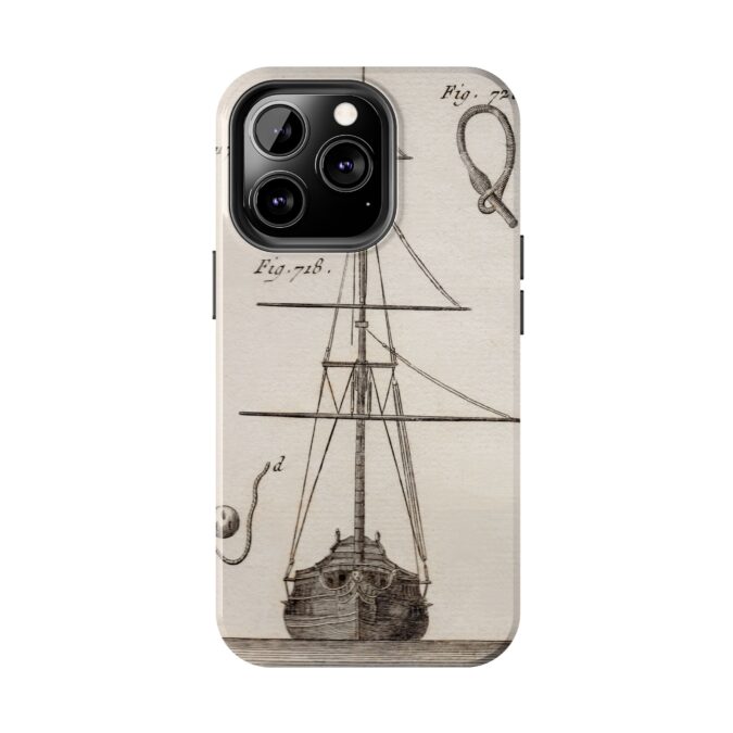 18th C.  Sailboat Phone Case - Image 38