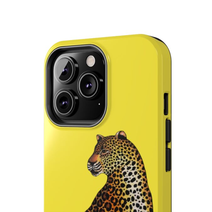 Leopard Phone Case - Bright Yellow - Image 40