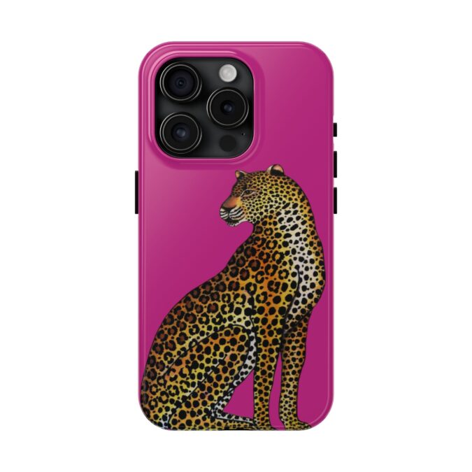 Leopard Phone Case - Fuchsia - Image 57