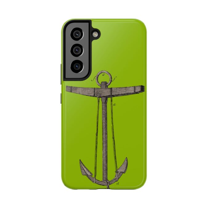 18th C. Anchor Phone Case - Lime Green - Image 83