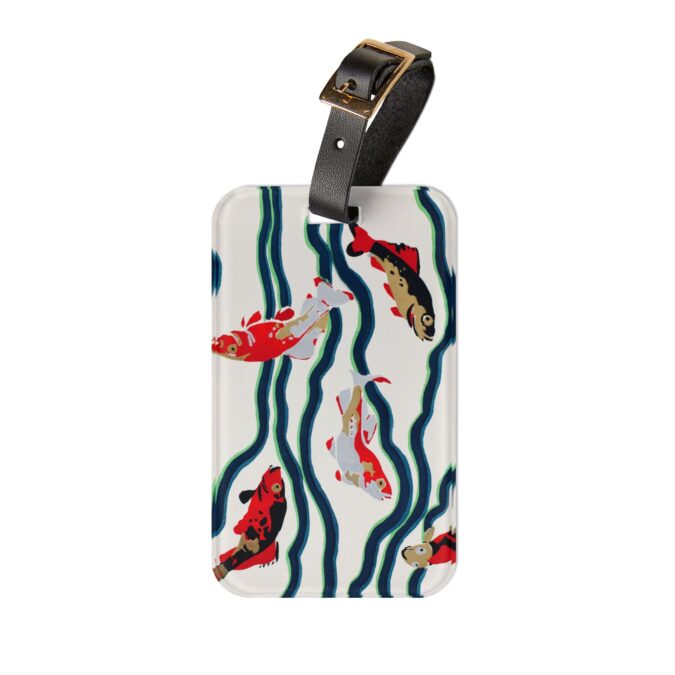 Swimming Fish Luggage Tag