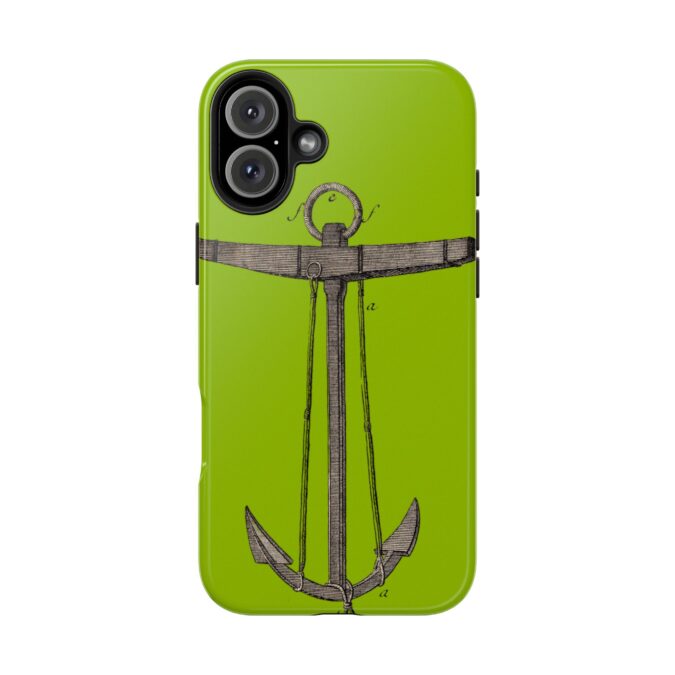 18th C. Anchor Phone Case - Lime Green - Image 72