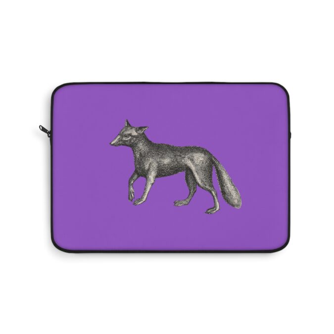 Fox Laptop Sleeve - Violet - Image 4