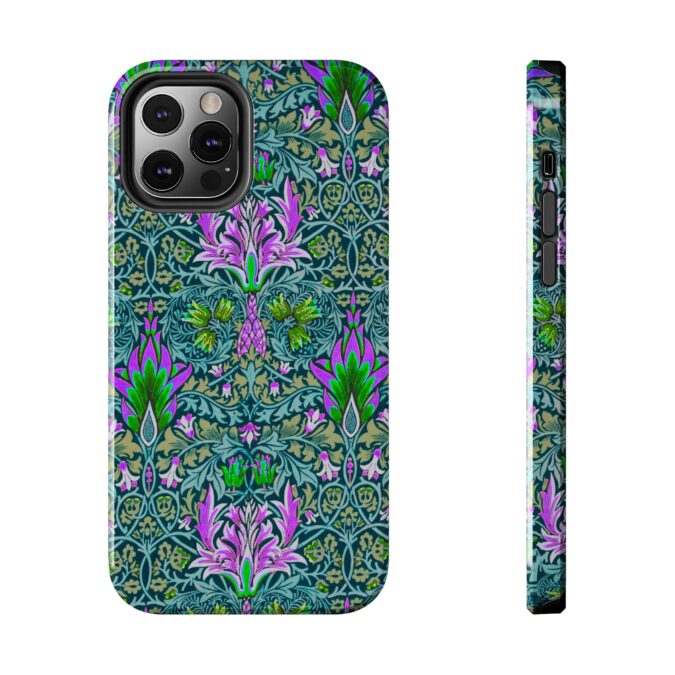 Pink & Green Floral Patterned Phone Case - Image 21