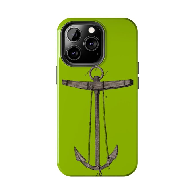 18th C. Anchor Phone Case - Lime Green - Image 38