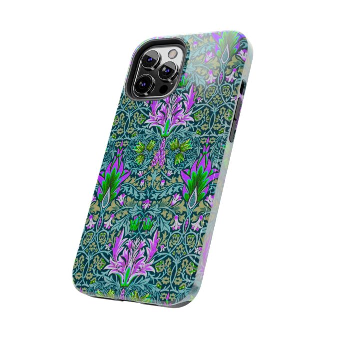 Pink & Green Floral Patterned Phone Case - Image 27