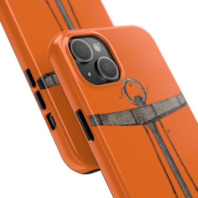 18th C. Anchor Phone Case - Orange - Image 62