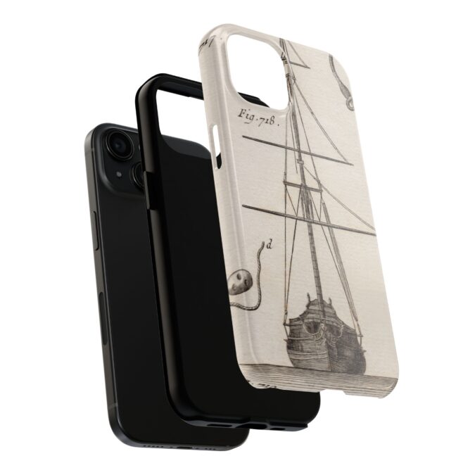 18th C.  Sailboat Phone Case - Image 54