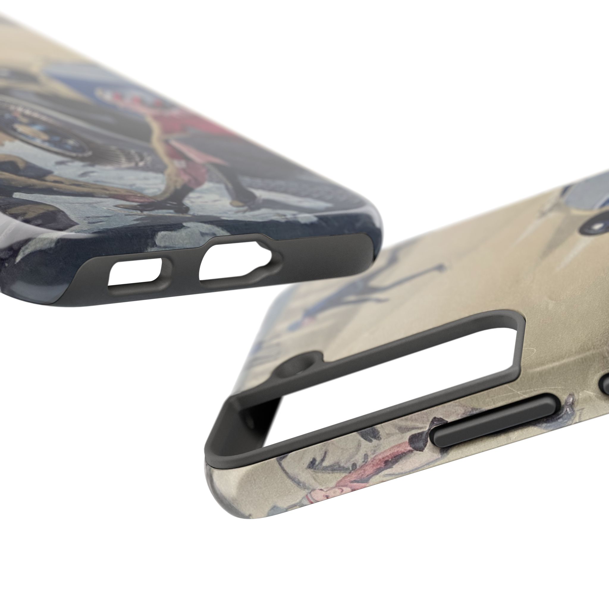 1930s Skating Party iPhone Case - Image 91