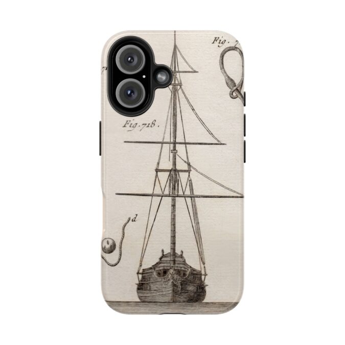 18th C.  Sailboat Phone Case - Image 62