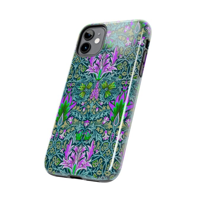 Pink & Green Floral Patterned Phone Case - Image 3