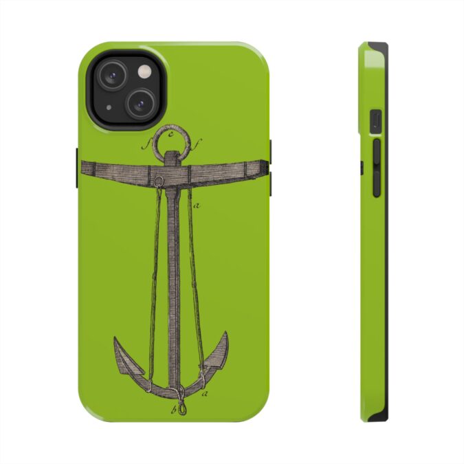 18th C. Anchor Phone Case - Lime Green - Image 51