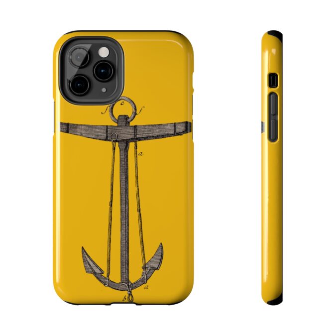 18th C. Anchor Phone Case - Yellow - Image 5