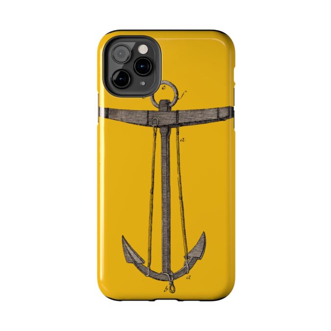 18th C. Anchor Phone Case - Yellow - Image 10