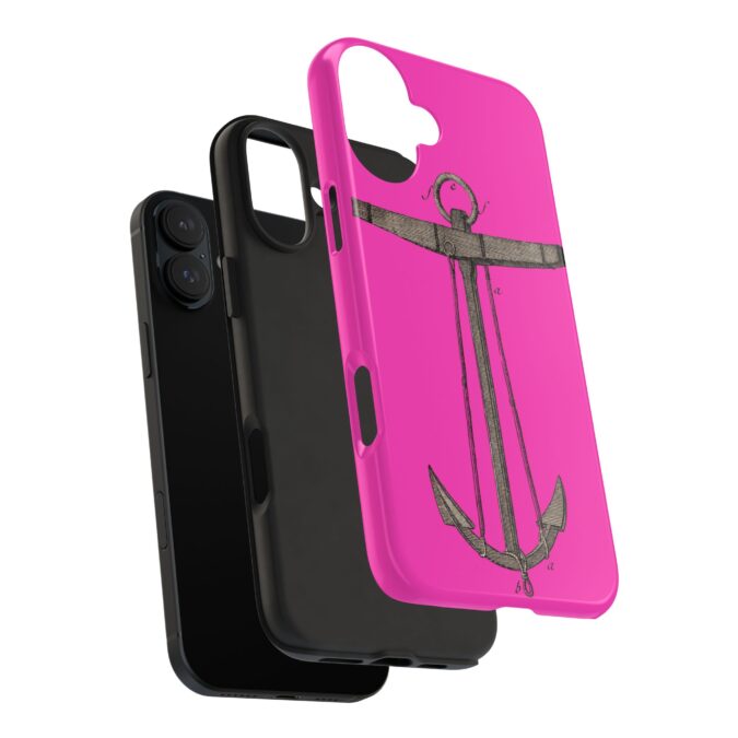 18th C. Anchor Phone Case - Bright Magenta - Image 74