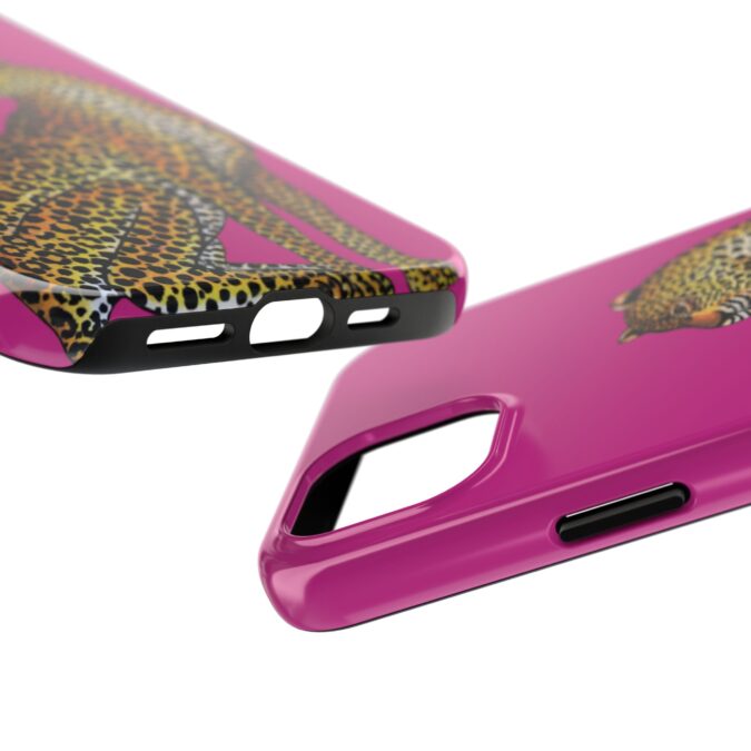 Leopard Phone Case - Fuchsia - Image 63