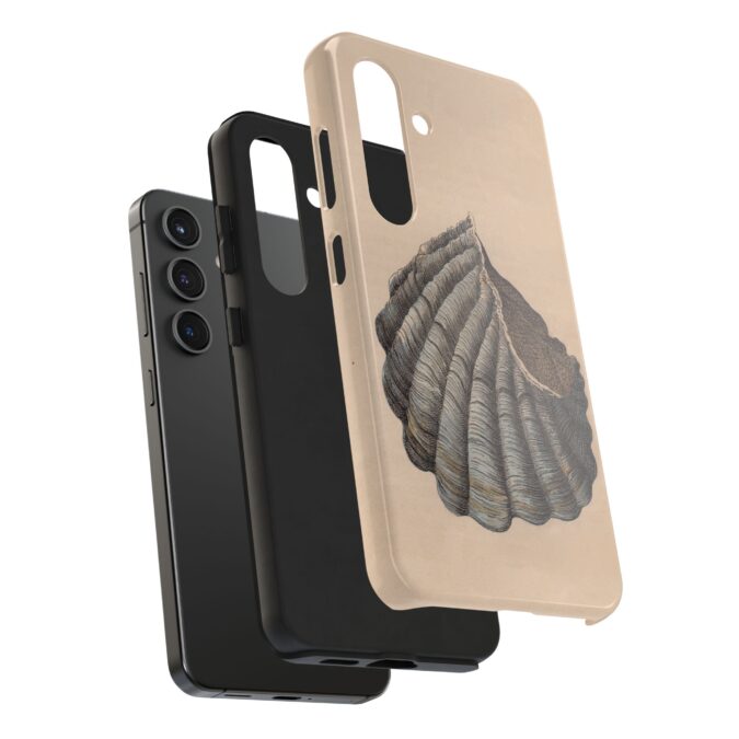 19th C. Blue & Brown Shell Phone Case - Image 84