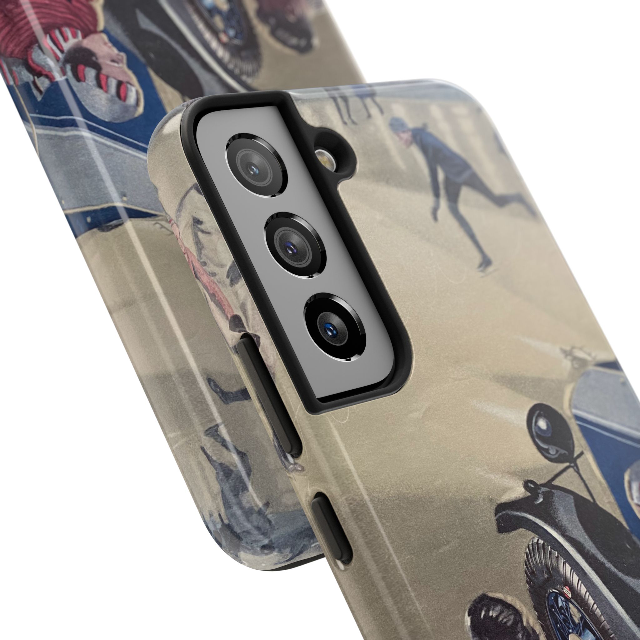1930s Skating Party iPhone Case - Image 90