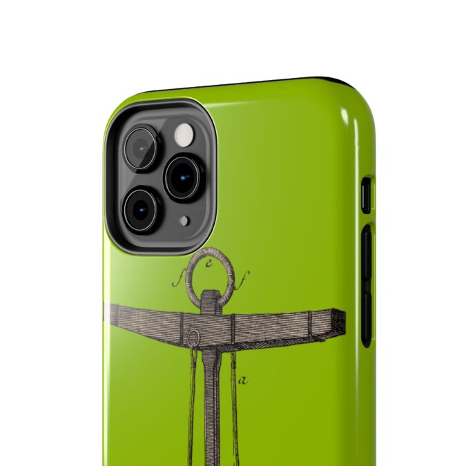 18th C. Anchor Phone Case - Lime Green - Image 8
