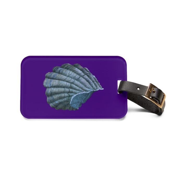 Blue Shell Luggage Tag - Indigo - Image 2