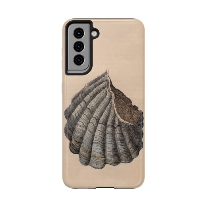 19th C. Blue & Brown Shell Phone Case - Image 93