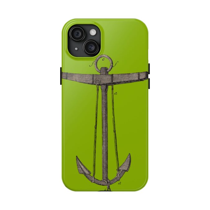 18th C. Anchor Phone Case - Lime Green - Image 61