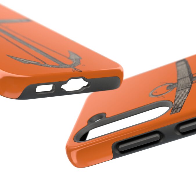 18th C. Anchor Phone Case - Orange - Image 85