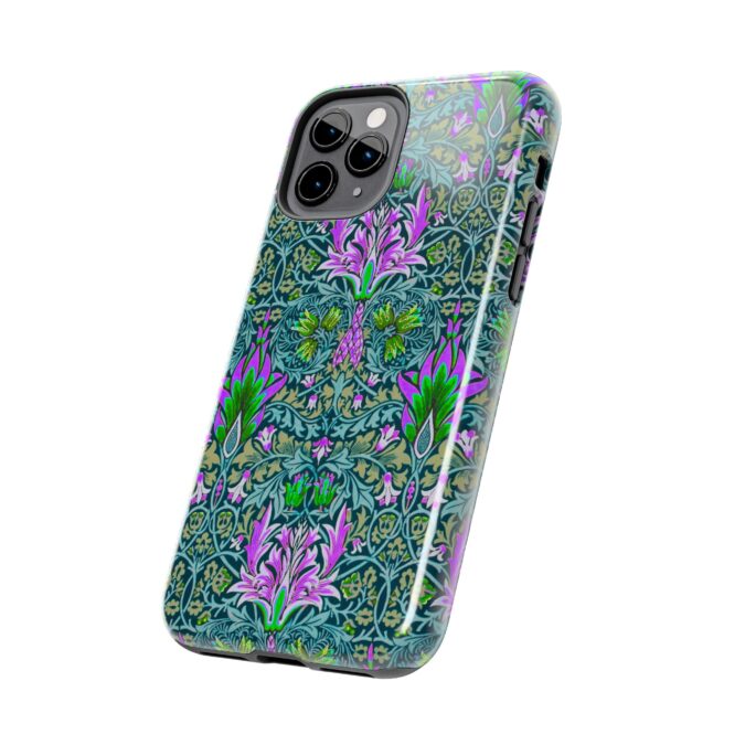 Pink & Green Floral Patterned Phone Case - Image 7