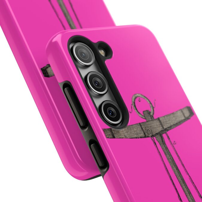18th C. Anchor Phone Case - Bright Magenta - Image 80