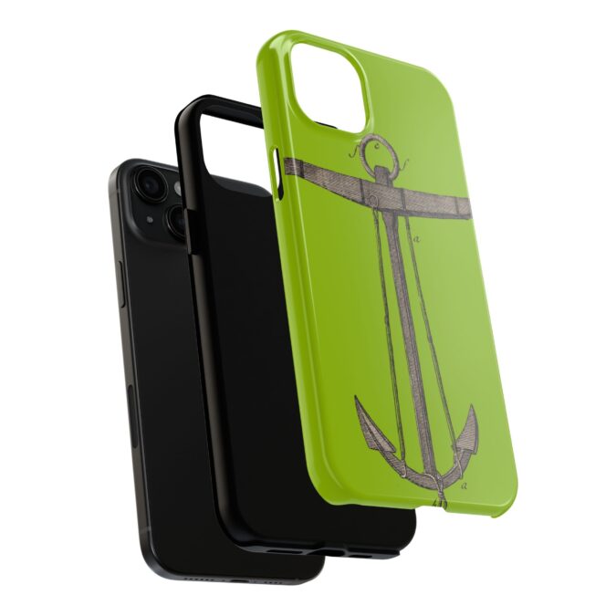 18th C. Anchor Phone Case - Lime Green - Image 64