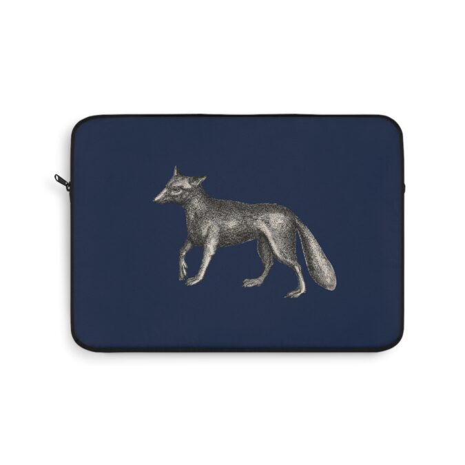 Fox Laptop Sleeve - Navy - Image 4