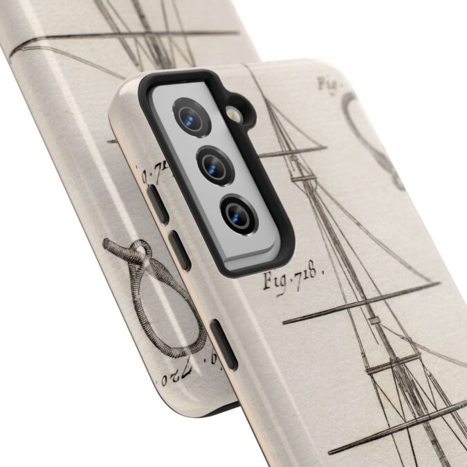 18th C.  Sailboat Phone Case - Image 81
