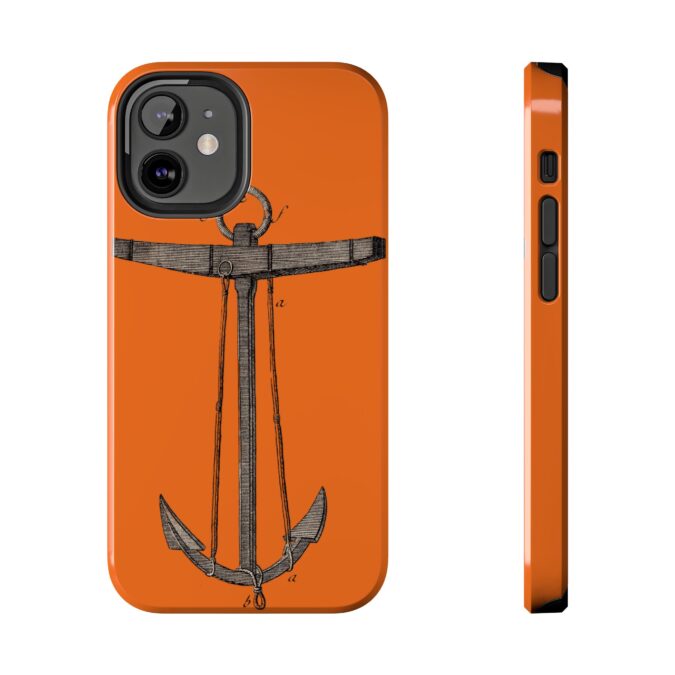 18th C. Anchor Phone Case - Orange - Image 17