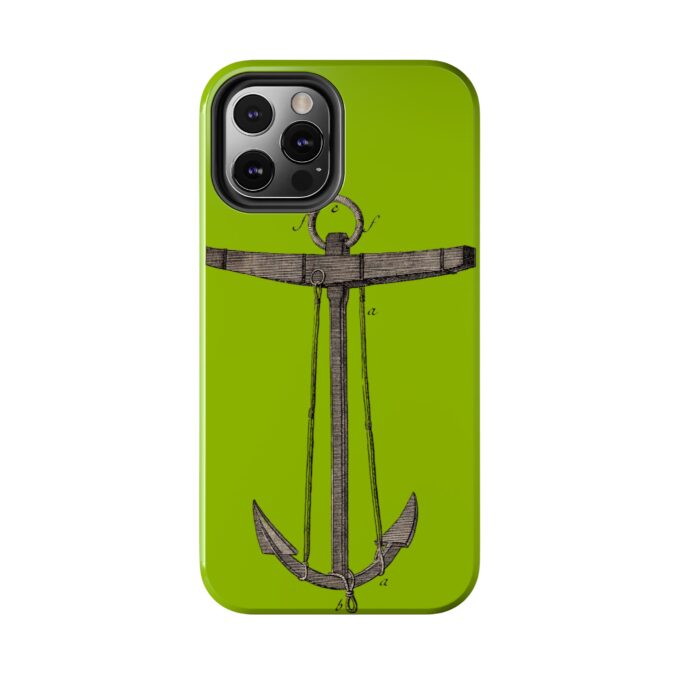 18th C. Anchor Phone Case - Lime Green - Image 22