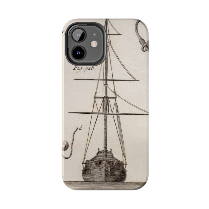 18th C.  Sailboat Phone Case - Image 14